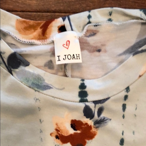 NWOT Floral Racerback Jersey Dress - Picture 3 of 5